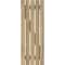 Ekena Millwork Americraft 5-Board (2 Batten) Wood Spaced Board-n-Batten Shutters w/ Z-Bar, ARW102SB519X77UNH, PR ARW102SB519X77UNH - alternate 5